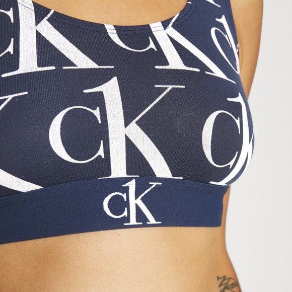 Calvin Klein CK One Plush Unlined Bralette Bra Women's - Picture 5 of 10